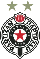 Grb FK Partizan, kluba kroz čiji je stručni štab prošao Goran Basarić.
